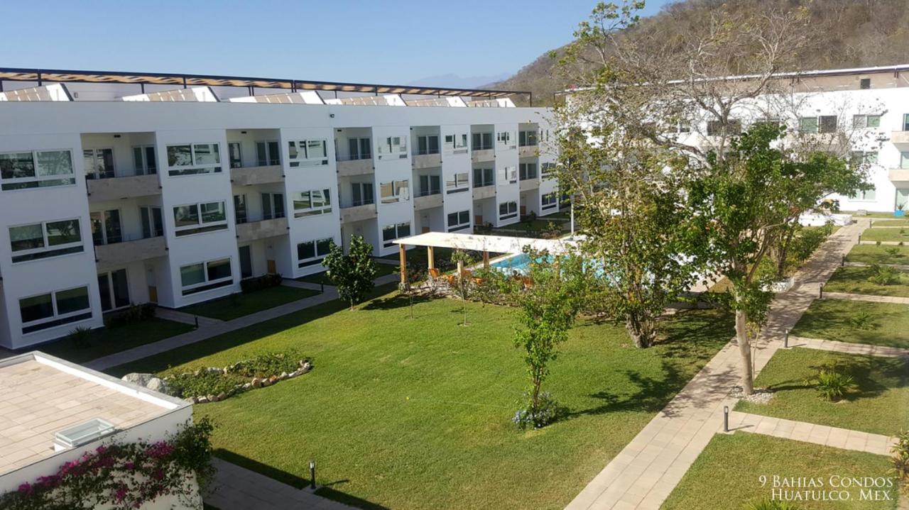 9 Bahias Condos Con Club De Playa Santa Cruz Huatulco Exterior photo